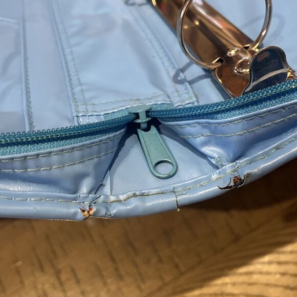 Vintage Lisa Frank Kitty Cat Love Angel Binder Y2K 90s Three Ring Zipper  VTG - Picture 5 of 7